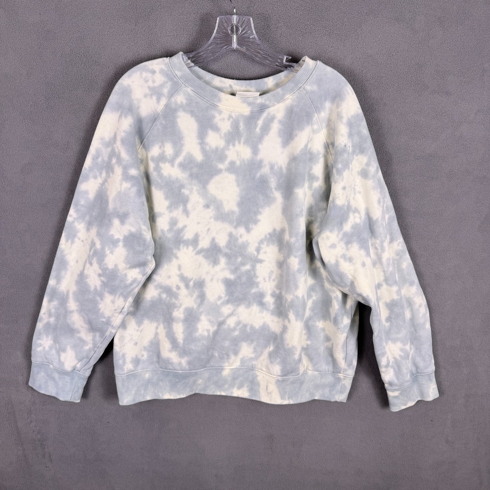 Richer Poorer Womens Tie Dye Sweatshirt Pullover Crewneck Casual Cozy XL
